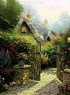 Thomas Kinkade Hidden Cottage II painting